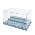 Detachable Figure Acrylic Display Box, Transparent Stepped Display Stand - SKU - OurGobricks