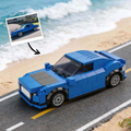 Custom Brick Car Building Set – Handcrafted Sports Car Model (Non-Gobricks brand parts)