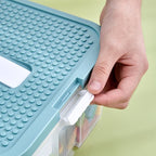 Multi-Compartment Sorting Box for Building Blocks, Parts Classification Storage Box
