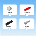 Robotic Arm Pro Kit x300PCS #14419,#32474,#43093,#32062 - SKU - OurGobricks