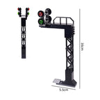 Compatible With Train Block Tracks, Switch Tracks, and Train Signal Light Accessories	