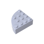 4x4 1/4 Scalloped Brick/curved Fillet 2577