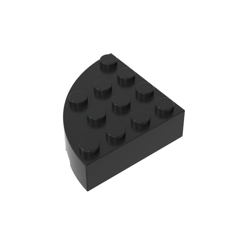 4x4 1/4 Scalloped Brick/curved Fillet 2577