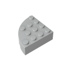 4x4 1/4 Scalloped Brick/curved Fillet 2577