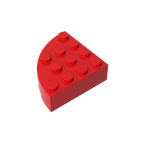 4x4 1/4 Scalloped Brick/curved Fillet 2577