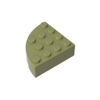 4x4 1/4 Scalloped Brick/curved Fillet 2577