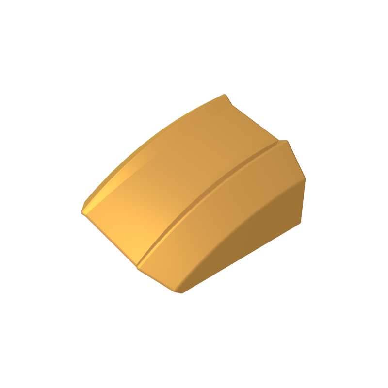 2x2 Curved Curved Brick 30602