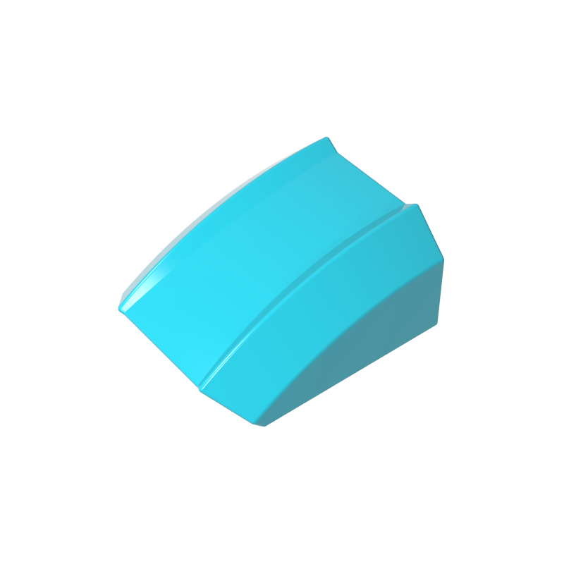 2x2 Curved Curved Brick 30602