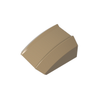2x2 Curved Curved Brick 30602