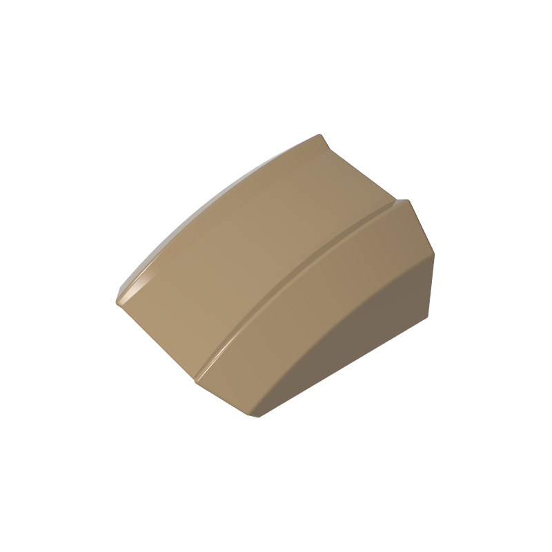 2x2 Curved Curved Brick 30602