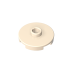 2x2 Round Plate With Hole In The Middle 18674