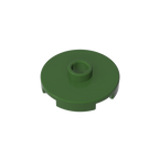 2x2 Round Plate With Hole In The Middle 18674
