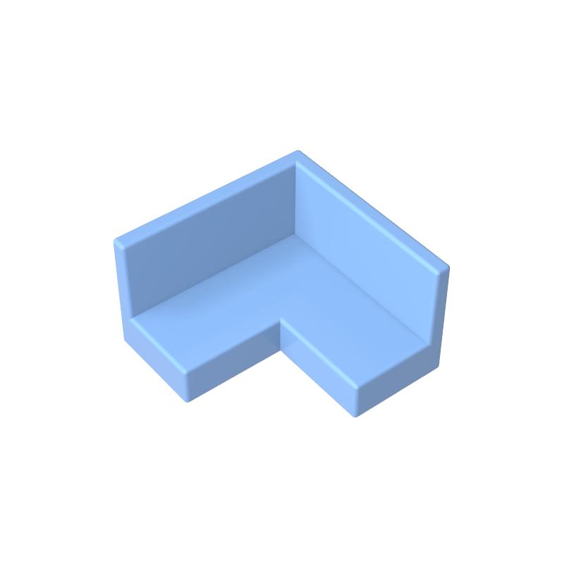 2x2x1 Corner Wall Panel 91501