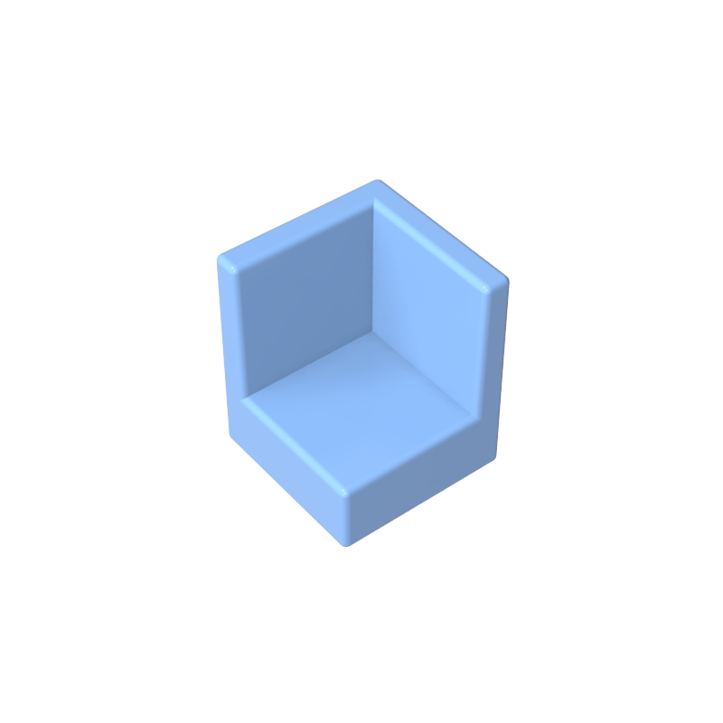 1x1x1 Corner Wall Panel 6231