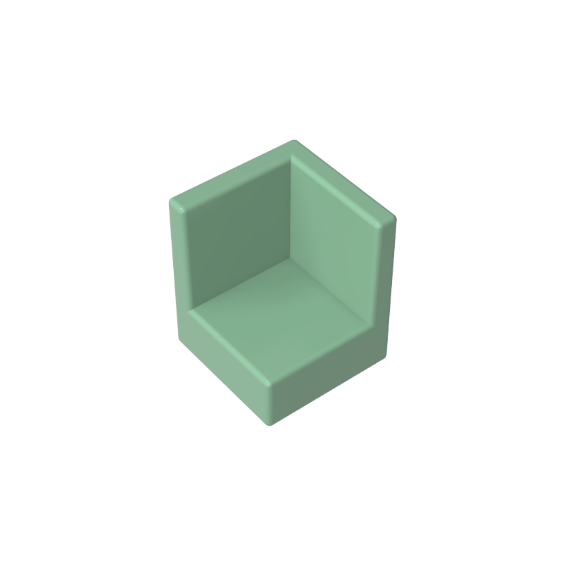 1x1x1 Corner Wall Panel 6231