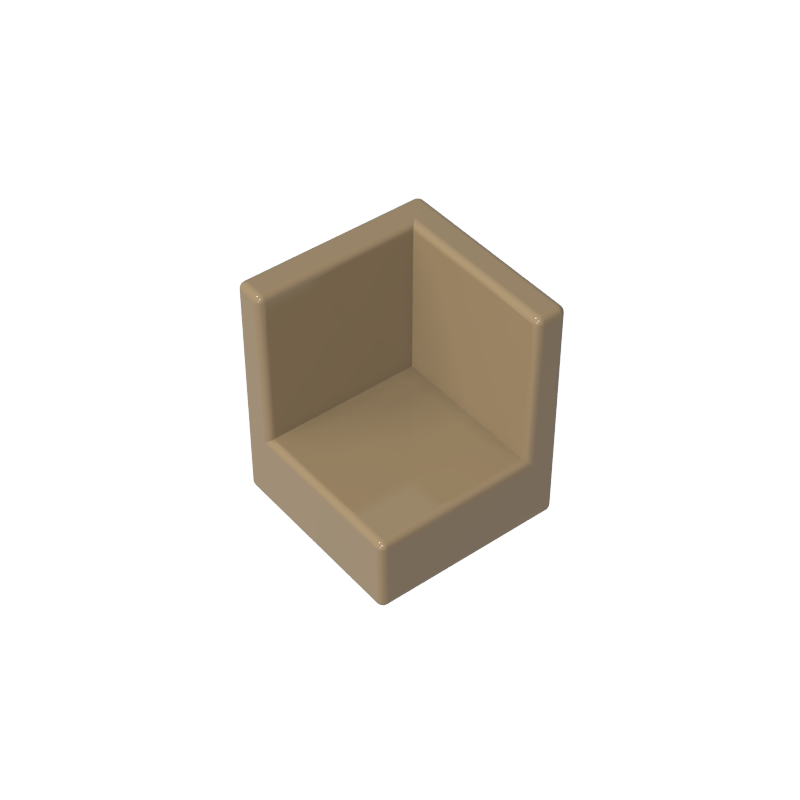 1x1x1 Corner Wall Panel 6231