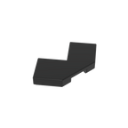 2x2 Debeveled Corner Glossy Panel 27263