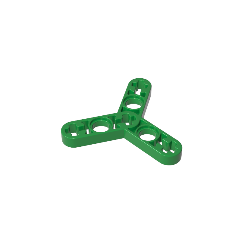 3-leaf Hole Arm (thin) 44374