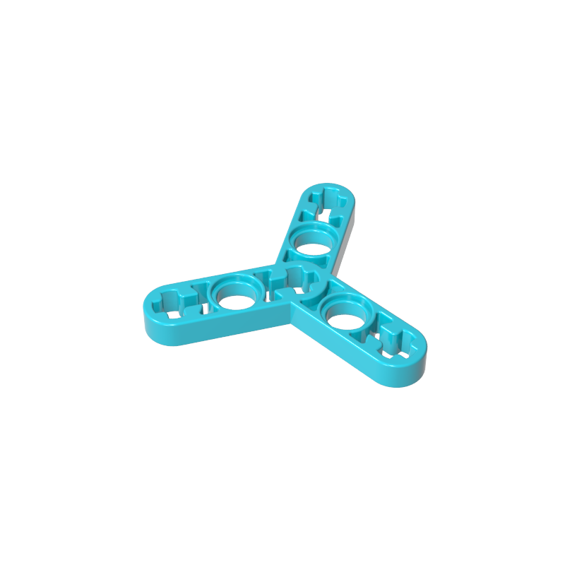 3-leaf Hole Arm (thin) 44374