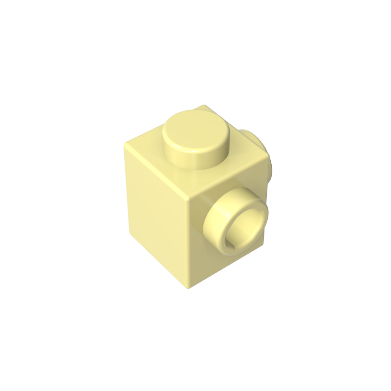 1x1 Brick With Raised Points On Both Sides 26604