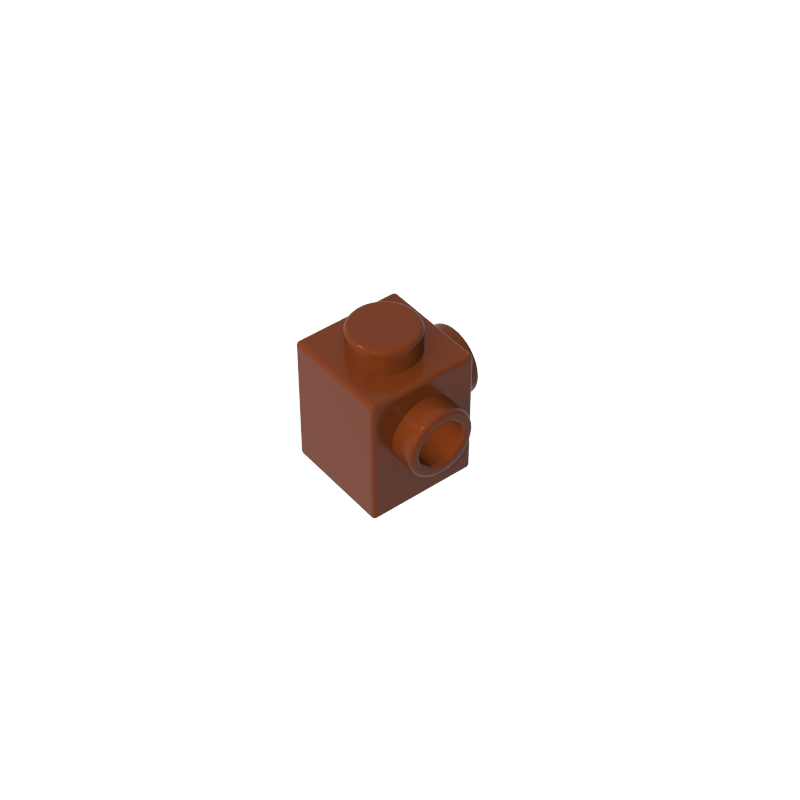 1x1 Brick With Raised Points On Both Sides 26604
