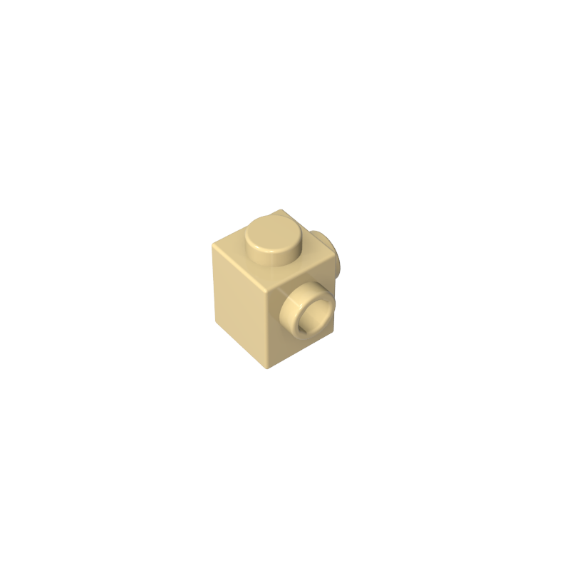 1x1 Brick With Raised Points On Both Sides 26604