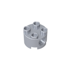 2x2 Cylindrical Brick With Key Holes 17485
