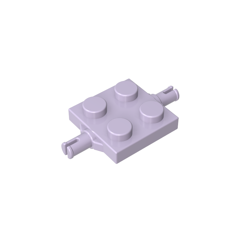 2x2 Wheel Base With Hitch Plates On Both Sides 4600
