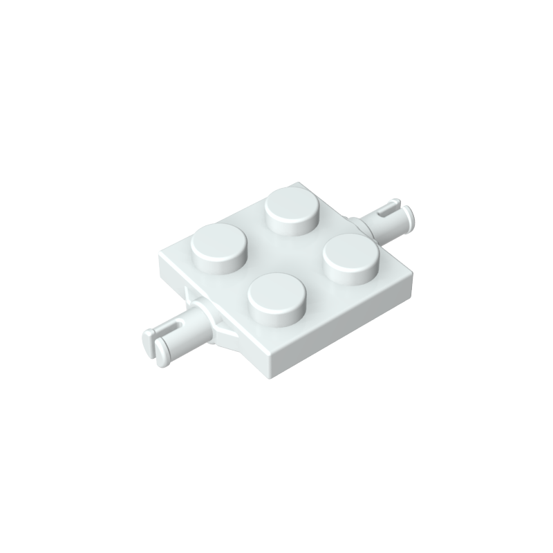 2x2 Wheel Base With Hitch Plates On Both Sides 4600