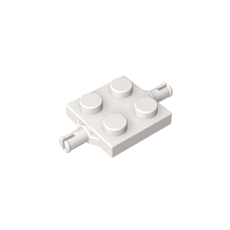 2x2 Wheel Base With Hitch Plates On Both Sides 4600