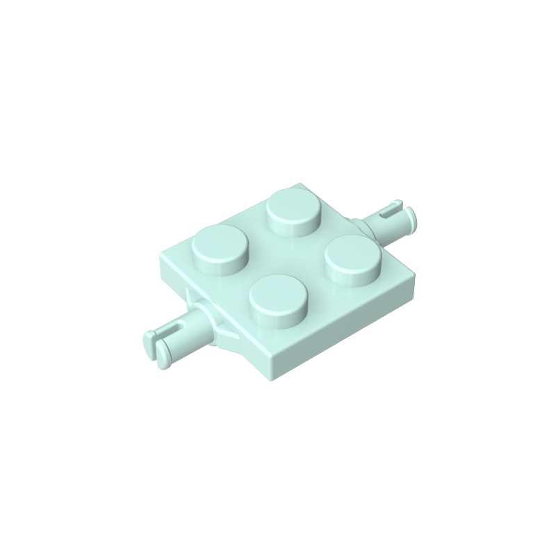2x2 Wheel Base With Hitch Plates On Both Sides 4600