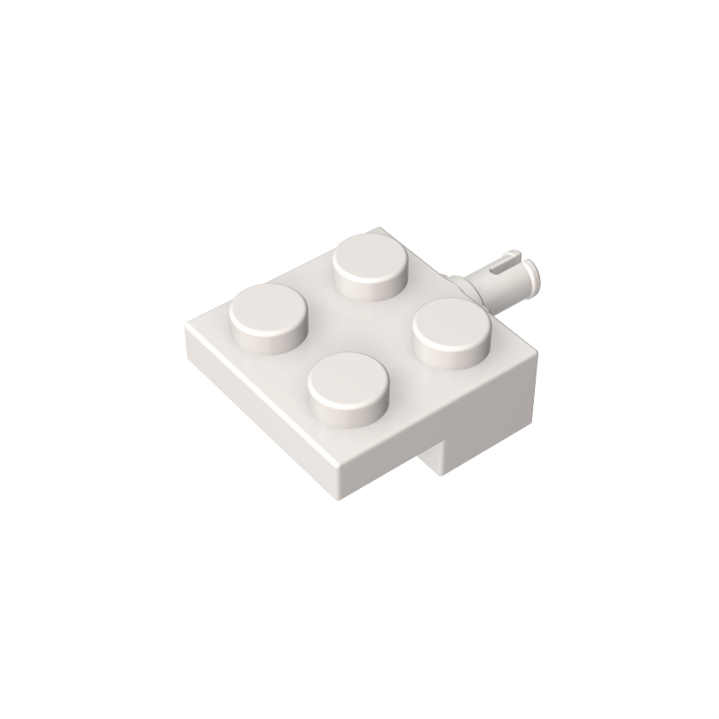 2x2 Single Side Pulley Hitch Base Plate 4488