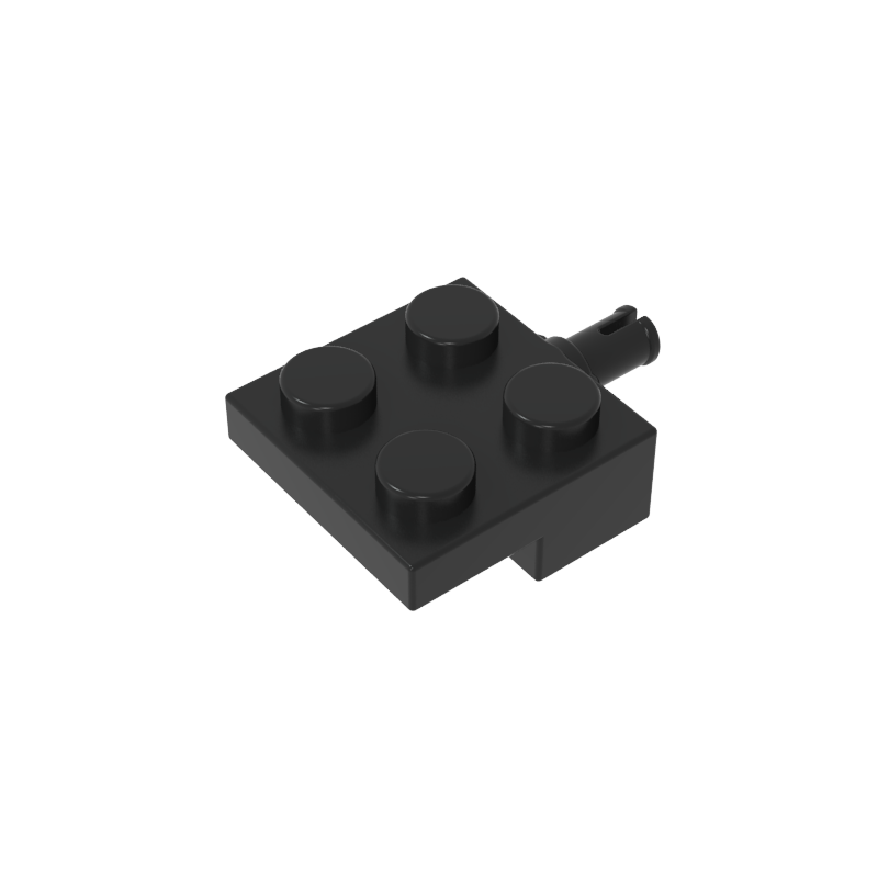 2x2 Single Side Pulley Hitch Base Plate 4488