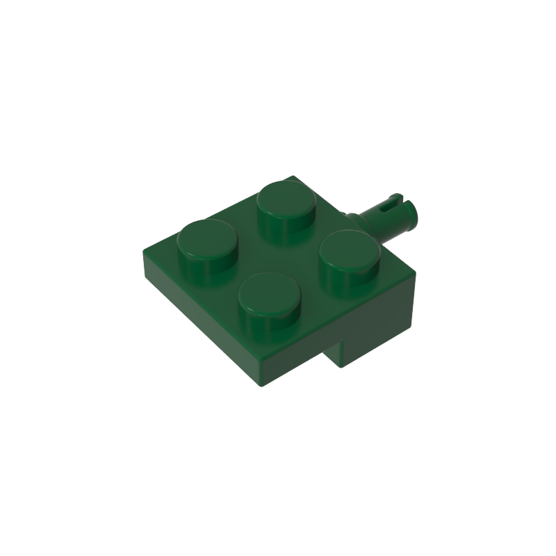2x2 Single Side Pulley Hitch Base Plate 4488