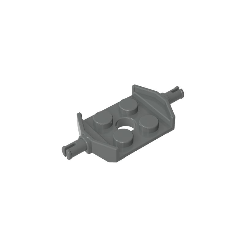 2x2 With Small Axle Plates On Both Sides 6157