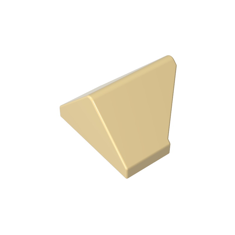 1x2 45° Double Side Slope Facing Tiles 3049b