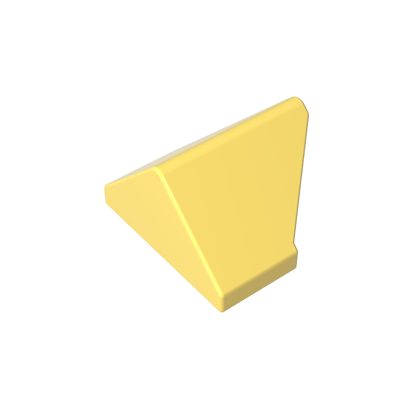 1x2 45° Double Side Slope Facing Tiles 3049b