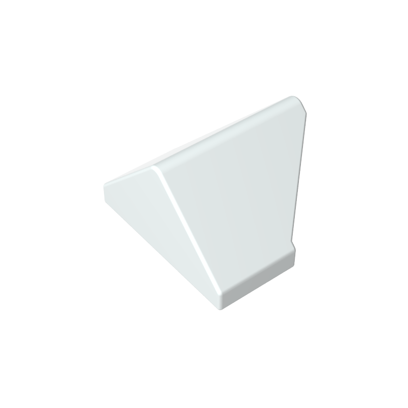 1x2 45° Double Side Slope Facing Tiles 3049b