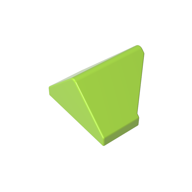 1x2 45° Double Side Slope Facing Tiles 3049b