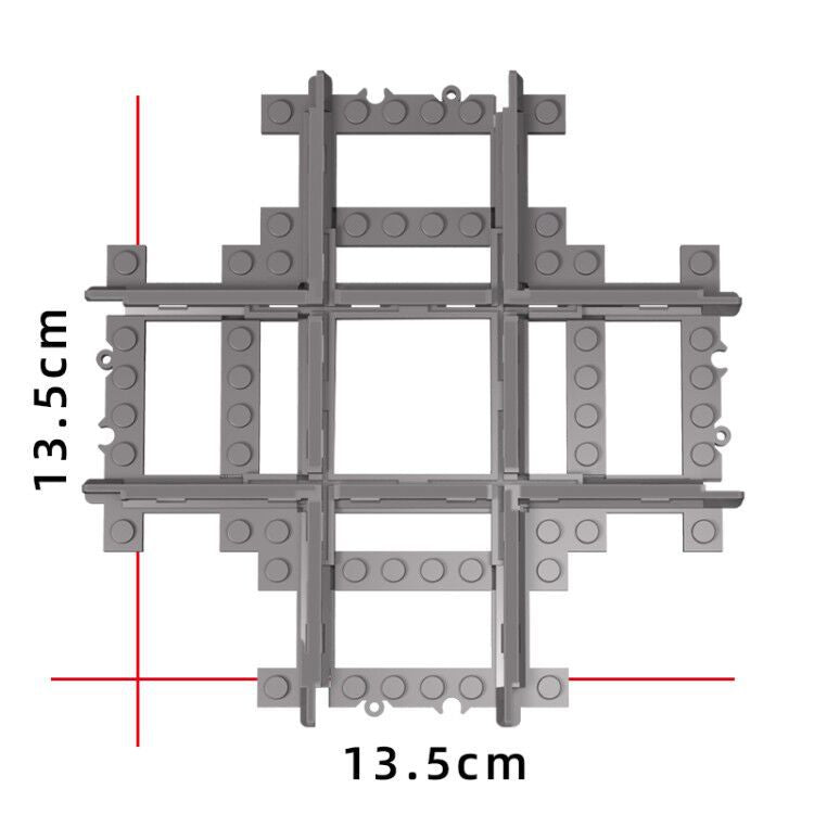 Compatible With Train Block Tracks, Switch Tracks, and Train Signal Light Accessories	