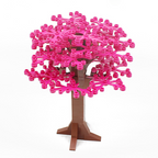 Small Plastic Building Blocks, 58PCS Tree Set x 3, #2417 DIY Scene MOC