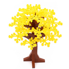 Small Plastic Building Blocks, 58PCS Tree Set x 3, #2417 DIY Scene MOC