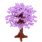 Small Plastic Building Blocks, 58PCS Tree Set x 3, #2417 DIY Scene MOC