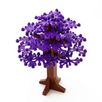 Small Plastic Building Blocks, 58PCS Tree Set x 3, #2417 DIY Scene MOC