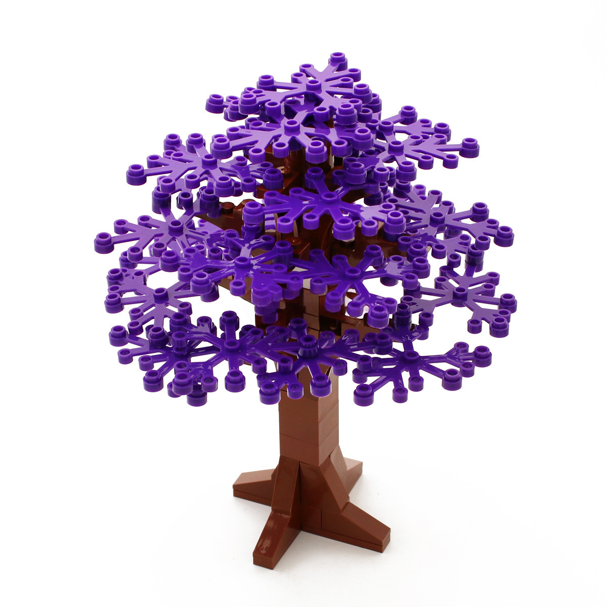 Small Plastic Building Blocks, 58PCS Tree Set x 3, #2417 DIY Scene MOC