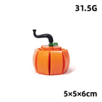 Halloween Ghosts, Pumpkin Building Blocks, MOC Ghost Decorations
