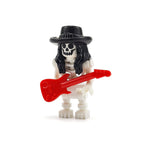 Halloween Skeleton Figurines, Ghost and Death God Figures, Cemetery Building Block Scenes Figurines