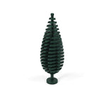 Small Particle Building Garden Parts, Spruce Tree Street Scenery Ornaments, 3778 Cypress Forest Scene Decoration