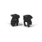15413 Pirate Hair Decorations, Small Particle Assembly Building Blocks Toy, MOC Figure Hat Accessories
