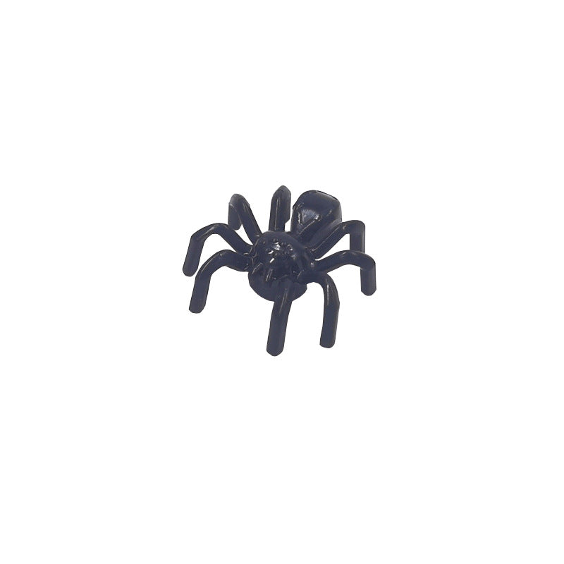 MOC Halloween Props, Small Granules 29111 Long-Legged Spider, Building Block Toy Parts